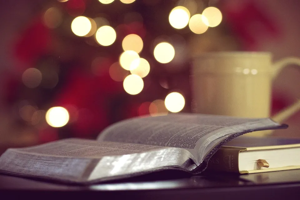 Holy Bible with Lights