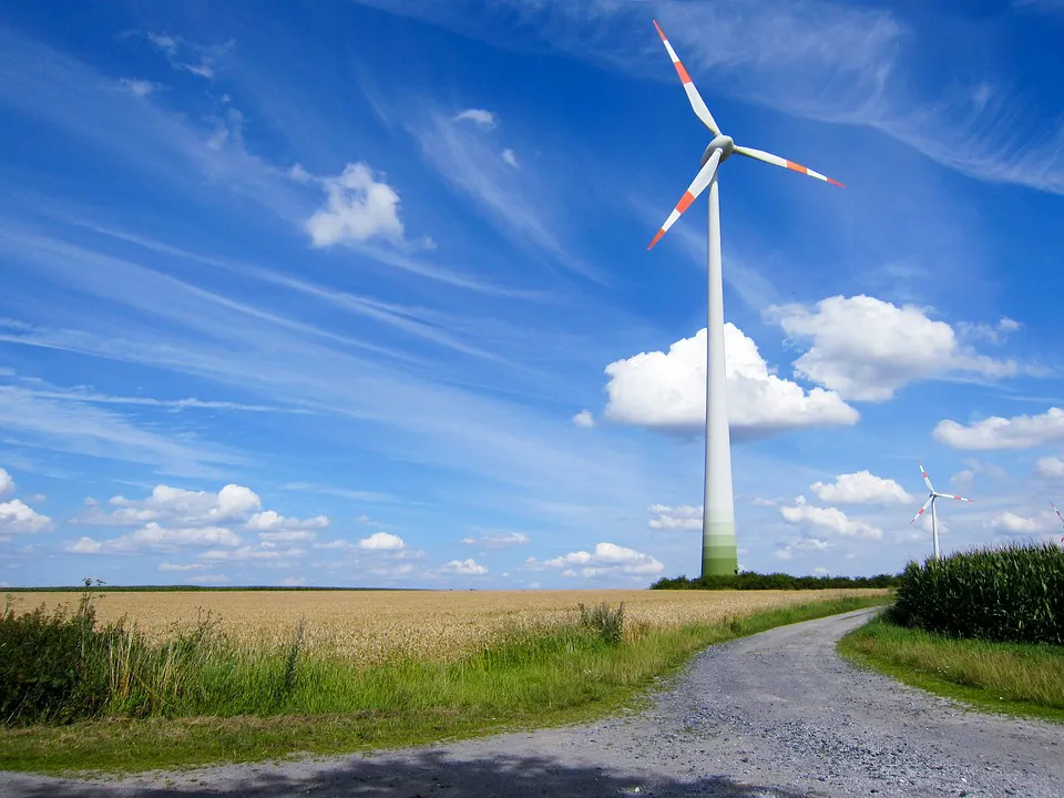 Windmill and Clouds